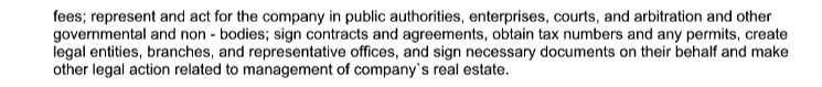 item ten of the DAO LLC Articles of Organization 2