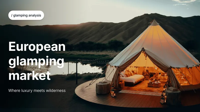 Glamping Investment 2026: Returns, Risks & How to Start