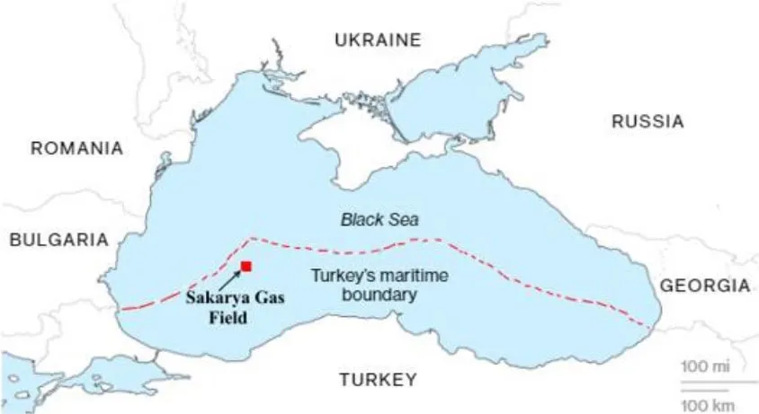 Сакарійське газове родовище в Чорному морі